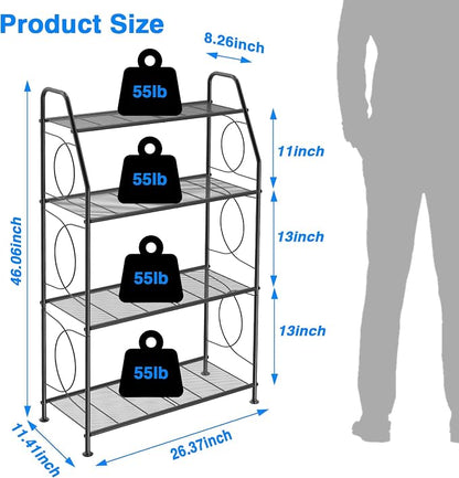 VyGrow Plant Stand, 4 Tier Plant Shelf - Image 5