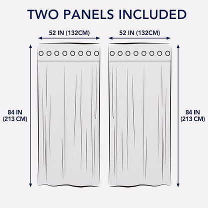 PureFit Outdoor Curtains for Patio Waterproof Weatherproof Outside Curtains | - Image 6