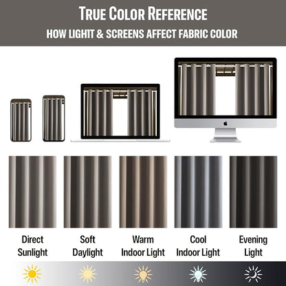 Waterproof Outdoor Curtain W105 x L84 - Image 6