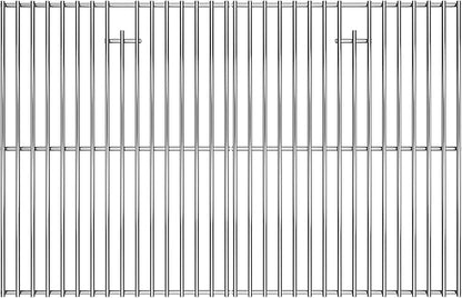 17" Cooking Grates for Home Depot Nexgrill 720-0830H, 720-0830D, 720-0783E, 720-0783C, 17 Inches Stainless Steel Cooking Grids Grill Replacement Parts for Nexgrill 720-0888 720-0888N