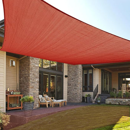 LOVE STORY 20' x 23' Rectangle Sun Shade Sail by LOVESTORY