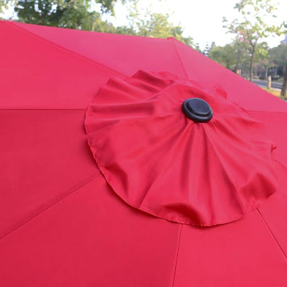Sunnyglade 9' Patio Umbrella Outdoor Table Umbrella - Image 5