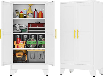 GAIOUS 47.2" Tall Metal Garage Storage Cabinet, File Cabinet by GAIOUS