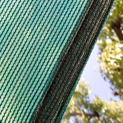Amgo Custom Size 11' x 24' Green Rectangle Square Sun Shade Sail UPF50+ - Image 9