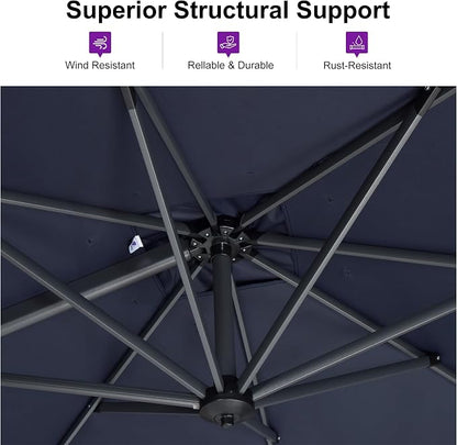 PURPLE LEAF Patio Umbrella - Image 3