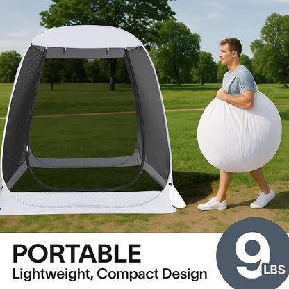 Alvantor Pop Up Screen House Tent, Instant Outdoor Gazebo - Image 6