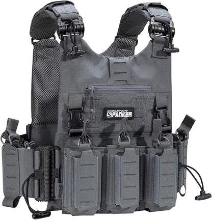 EXCELLENT ELITE SPANKER Tactical Open-Top Single/Double/Triple Molle Mag Pouch for Pistol Mag Pouch Tactical Bag Accessories Holder