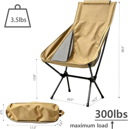 Wind Tour Portable Camping Chair Lightweight Foldable Outdoor Chair - Image 2