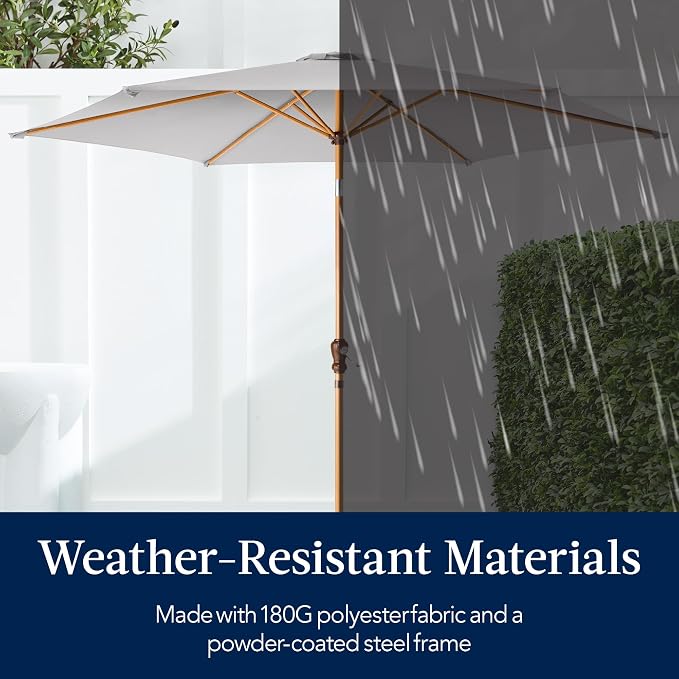 Best Choice Products 10ft Market Umbrella, Outdoor Sun Shade - Image 5