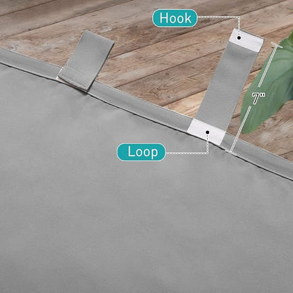 NICETOWN 2 Pieces Outdoor Curtainss - Image 6