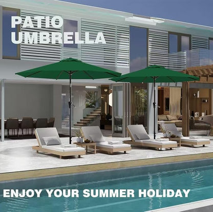 9 FT Patio Umbrella for Outdoor, Outdoor Table Umbrella - Image 8