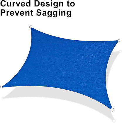 LOVE STORY 12' x 16' Rectangle Sun Shade Sail - Image 6