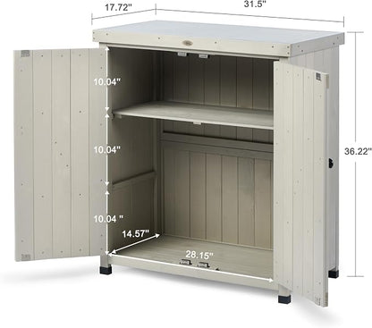 HABAU Outdoor Storage Cabinets Weatherproof - Image 3