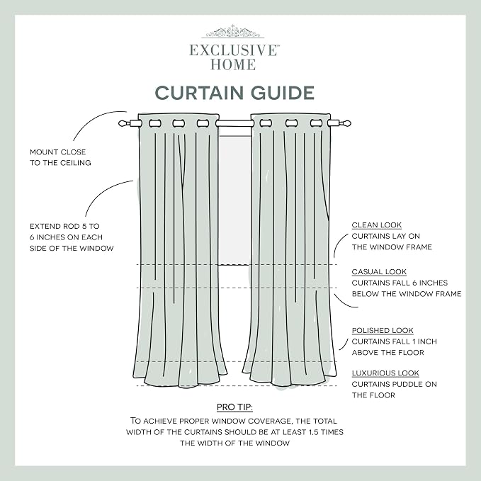 Exclusive Home Cabana Solid Indoor/Outdoor Light Filtering Hook-and-Loop Tab - Image 13