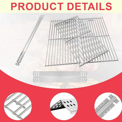 Replacement Parts Kit for KitchenAid 720-0954, 720-0733A, 720-0954A, 720-0733D, 720-0954L, 730-0733, 740-0733A, 730-0733A, 740-0733 Grill Parts, Nexgrill Parts 720-0733 720-0733A,Solid Stainless Steel