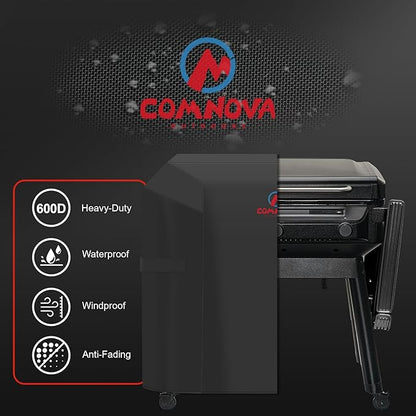 Comnova Grill Cover for Traeger Flatrock - Premium Flat Top Griddle Cover for Traeger Waterproof & Heavy Duty, 600D Gas BBQ Cover Accessory for Treager Flatrock Flat Top Grills (BAC751)