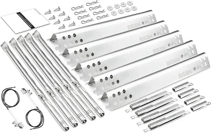Hisencn Grill Replacement Parts for Charbroil Performance 463347519, 463347518 463377017, 463361017, 304 Stainless Steel Grill Parts for Char-Broil 463275517, 463376117, 463377117, 463376018P2