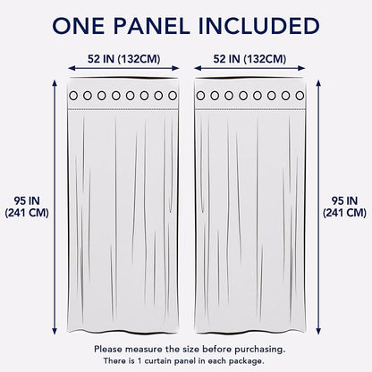 PureFit Outdoor Curtains for Patio Waterproof Weatherproof Outside Curtains | - Image 6