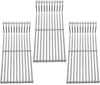 S503 Stainless Steel Cooking Grates Replacement Parts for Broilmaster D3 G-3 G-3 EXPL G-3 EXPN G-3 TXPL G-3 TXPN P3 S3 U3 for Thermos 56036T Grids Gas Grill 16-13/16"
