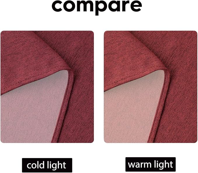 Artoid Mode Dark Red Table Runner, Seasonal Christmas Valentine's Washable Kitchen Dining Table Decoration for Home Party Decor 13x72 Inch