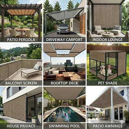90% Shade Cloth Sun Shade Fabric Privacy Screen Shade Cover - Image 6