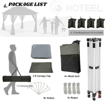 COBIZI 12x12 Pop Up Gazebos On Clearance - Image 9