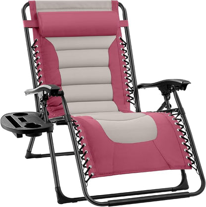 Best Choice Products Oversized Padded Zero Gravity Chair, Folding Outdoor Patio by Unknown