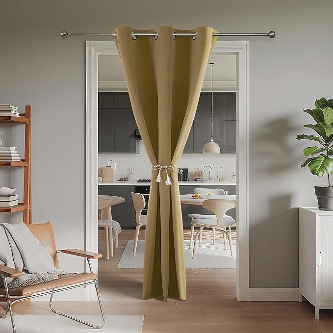 Joydeco Door Curtain Blackout Curtains - Image 2
