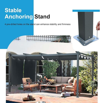 12 x 14 ft Outdoor Pergola - Image 6