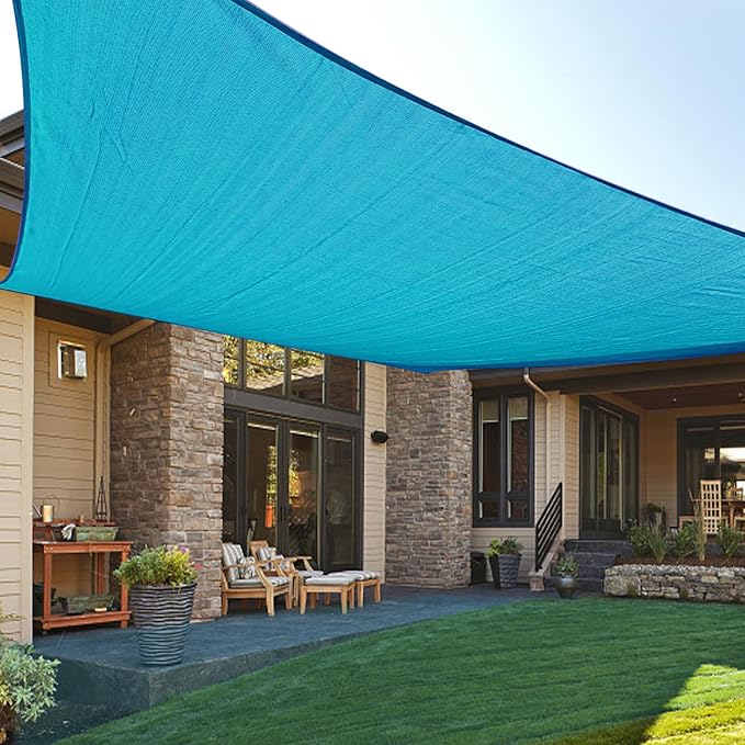 LOVE STORY Custom Size 9' x 16' Sun Shade Sail by LOVESTORY