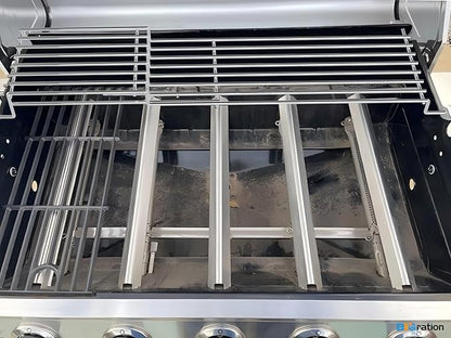 Warming Rack Grill Parts for Charbroil Performance 5 Burner 463448021 463450022 463455021 463449021 463458021, G429-0001-W1 Grill Swing Away Grid for Charbroil Grill Replacement Parts