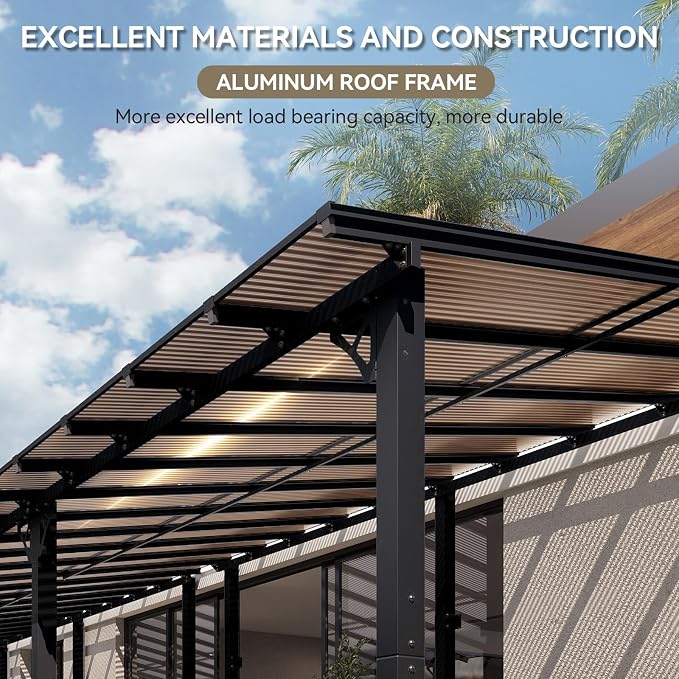 Aoxun 18’x10’ Gazebo for Patio, Gazebo Pergola - Image 4
