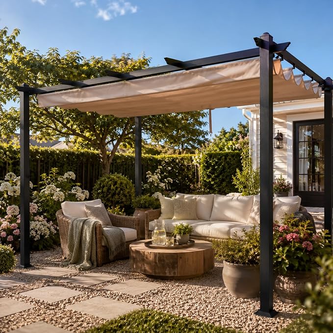 VINGLI 10'x 13' Outdoor Pergola - Image 6