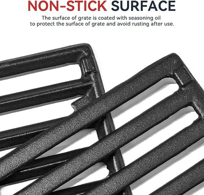 66095 66802 Genesis II Grill Grate Replacement Parts for Weber Genesis II 300 Series, Weber Genesis II E/S/SE-310, II E-315, II E-325, II E-330, II E/S/SE-335, II S-345, 18.75 x 13.25'', 2 Pack