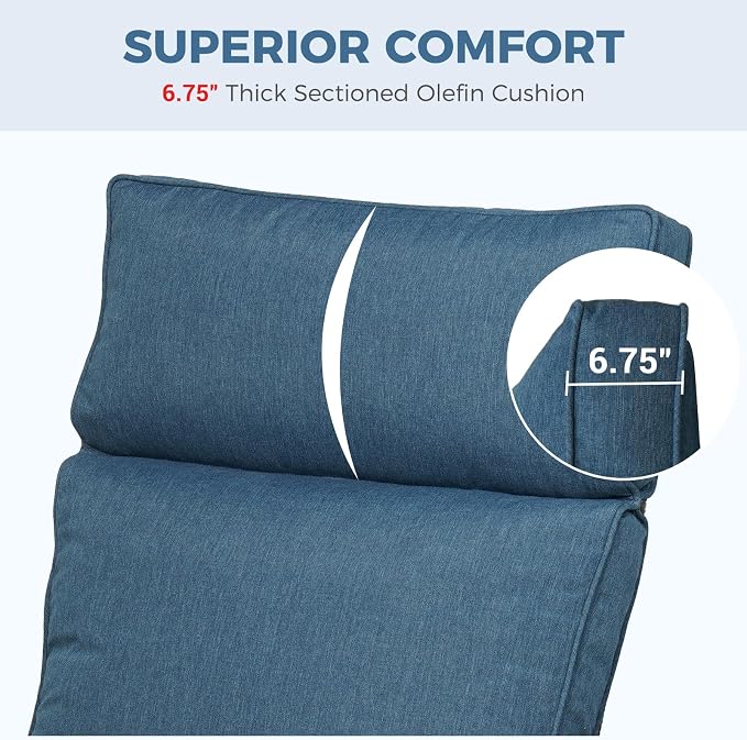 Grand patio Outdoor Recliner - Image 3