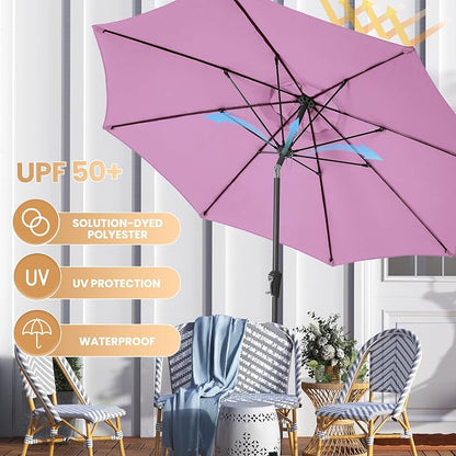 Ayge Patio Umbrella 9FT Outdoor Umbrella Patio Table - Image 5