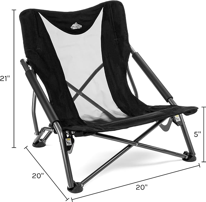 Cascade Mountain Tech Folding Camp Chair - Image 3