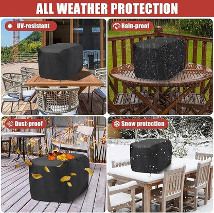 Pizza Oven Cover compatible with Ooni Volt 2 Electric Indoor Pizza Oven,Waterproof Versatile Countertop Electric Toaster Oven Covers(Cover Only) - 21.5"D x 17.4"W x 10.4"H
