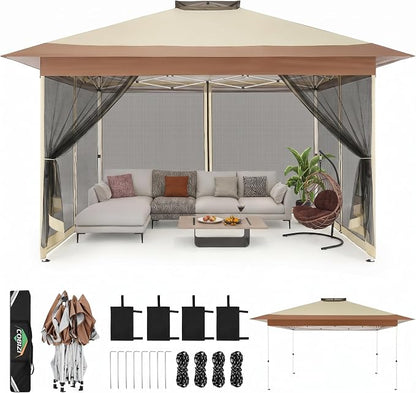 COBIZI 10x15 Pop up Canopy Gazebos on Clearance-Canopy Tent by COBIZI