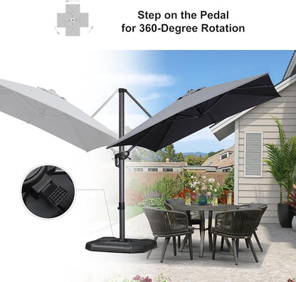 PURPLE LEAF Outdoor Umbrella - Image 9