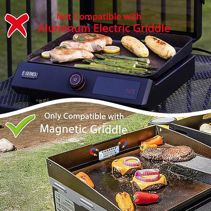 Griddle Accessories of Blackstone Grease Gate Blocker, Compatible with All Blackstone Griddle Accessories, Blocks Food from Falling into Rear Grease Trap (1Pack)