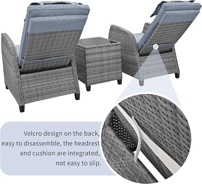 Outdoor Recliners Chair Set of 2 - Image 5