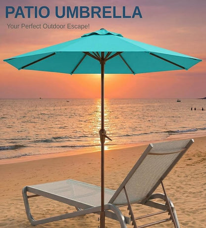 10FT Patio Umbrella, Outdoor Umbrella - Image 5
