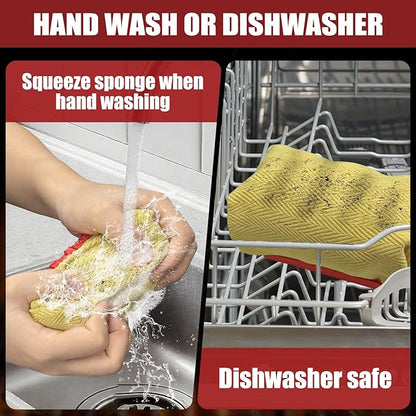 for Supower Grill Brush Replacement Head (No Handle) - Replaceable Brush Heads Bristle Free/Safe Cleaning Head Compatible for Cast Iron/Stainless Steel Grates (1 Pack)