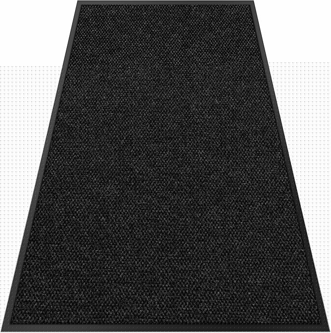 2′ x 23′ Front Door Mat Indoor Outdoor Entrance, Commercial Floor Mat Heavy Duty Dirt Trapper Entryway Doormat, Custom Size Non Slip Rubber Backing Welcome mat, Door Mat for High Traffic Area