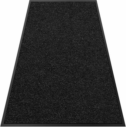 3′ x 7′ Front Door Mat Indoor Outdoor Entrance, Commercial Floor Mat Heavy Duty Dirt Trapper Entryway Doormat, Custom Size Non Slip Rubber Backing Welcome mat, Door Mat for High Traffic Area