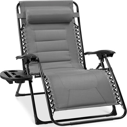 Best Choice Products Oversized Padded Zero Gravity Chair, Folding Outdoor Patio by Unknown