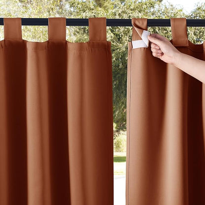 NICETOWN 2 Pieces Outdoor Curtainss by NICETOWN