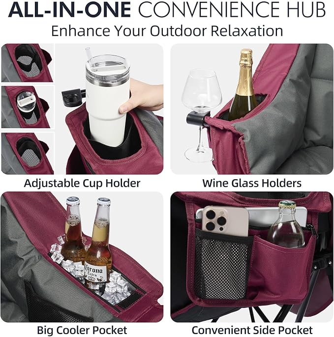 Oversized Camping Chairs for Adults - Image 4