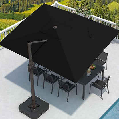 9' X 12' Cantilever Patio Outdoor Umbrella by MPLShade